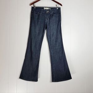 Anthropologie Indigo Wide Leg Jeans